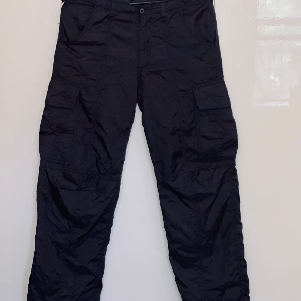 Parasuco Puffer Pants/Winter, Insulated, Size M, 6-8, Blue, Dark color